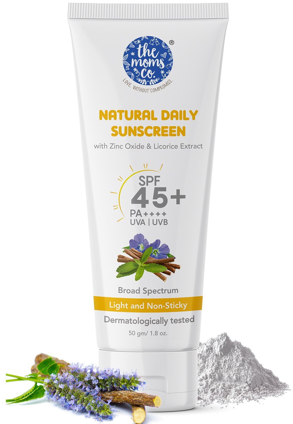 The Mom's Co. Natural Daily Sunscreen SPF 45+