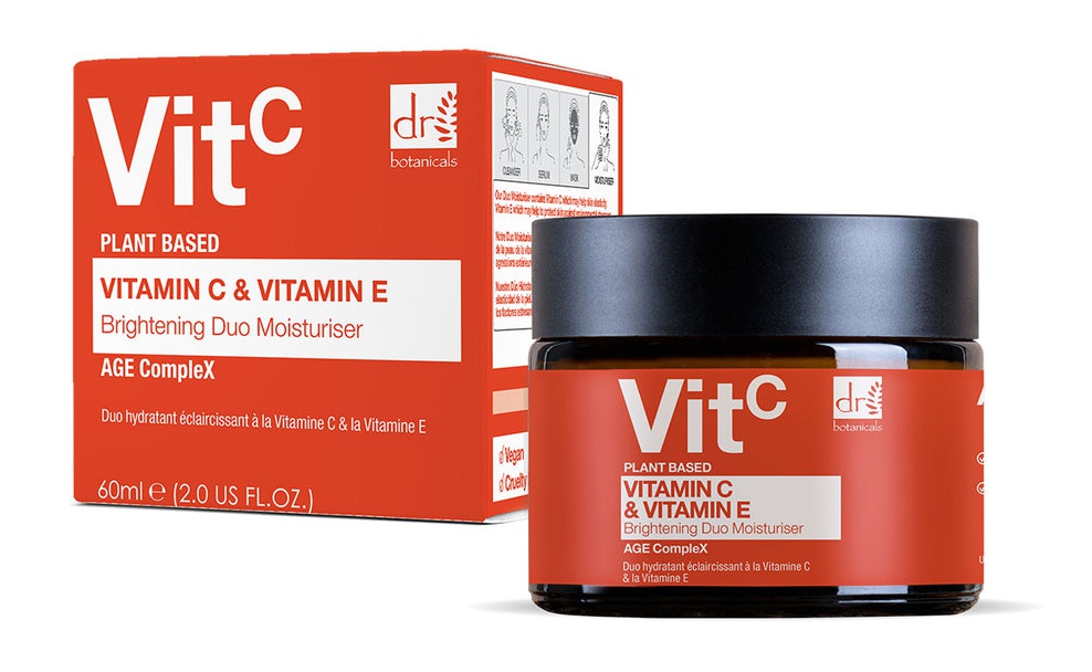 Dr Botanicals Vit C 1% & Vit E Brightening Duo Moisturizer