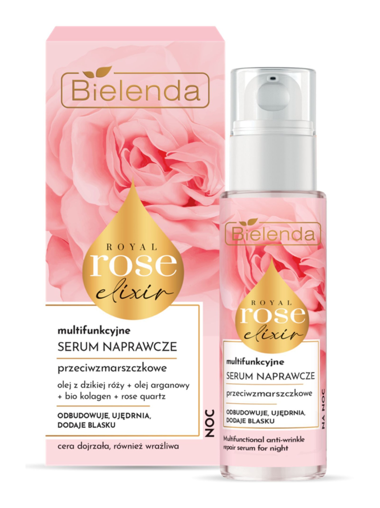 Bielenda Royal Rose Elixir Multifunctional Anti-Wrinkle Repair Serum