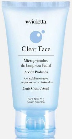 Violetta Clear Face Microgránulos De Limpieza Facial