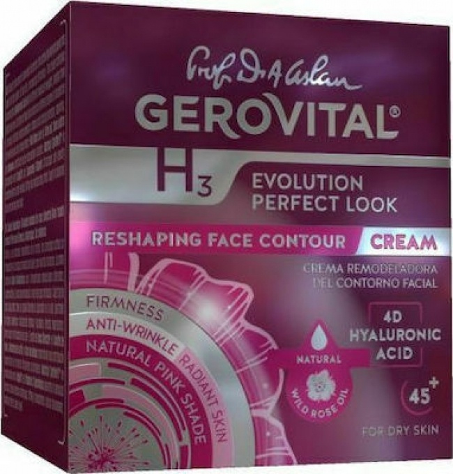 Gerovital H3 Evolution Perfect look Reshaping Face Contour Cream