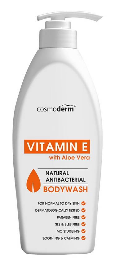 cosmoderm Vitamin E Body Wash With Aloe Vera