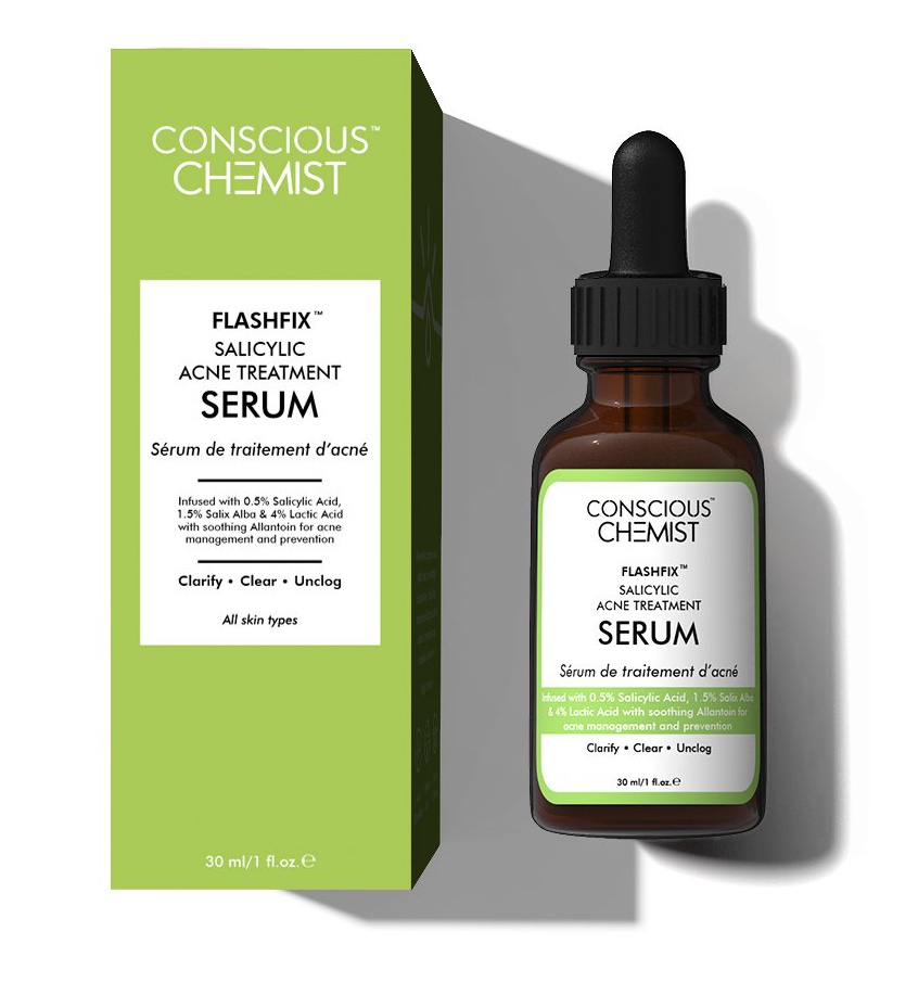 Conscious Chemist Flashfix™️ | 2% Salicylic Acid Acne Management & Prevention