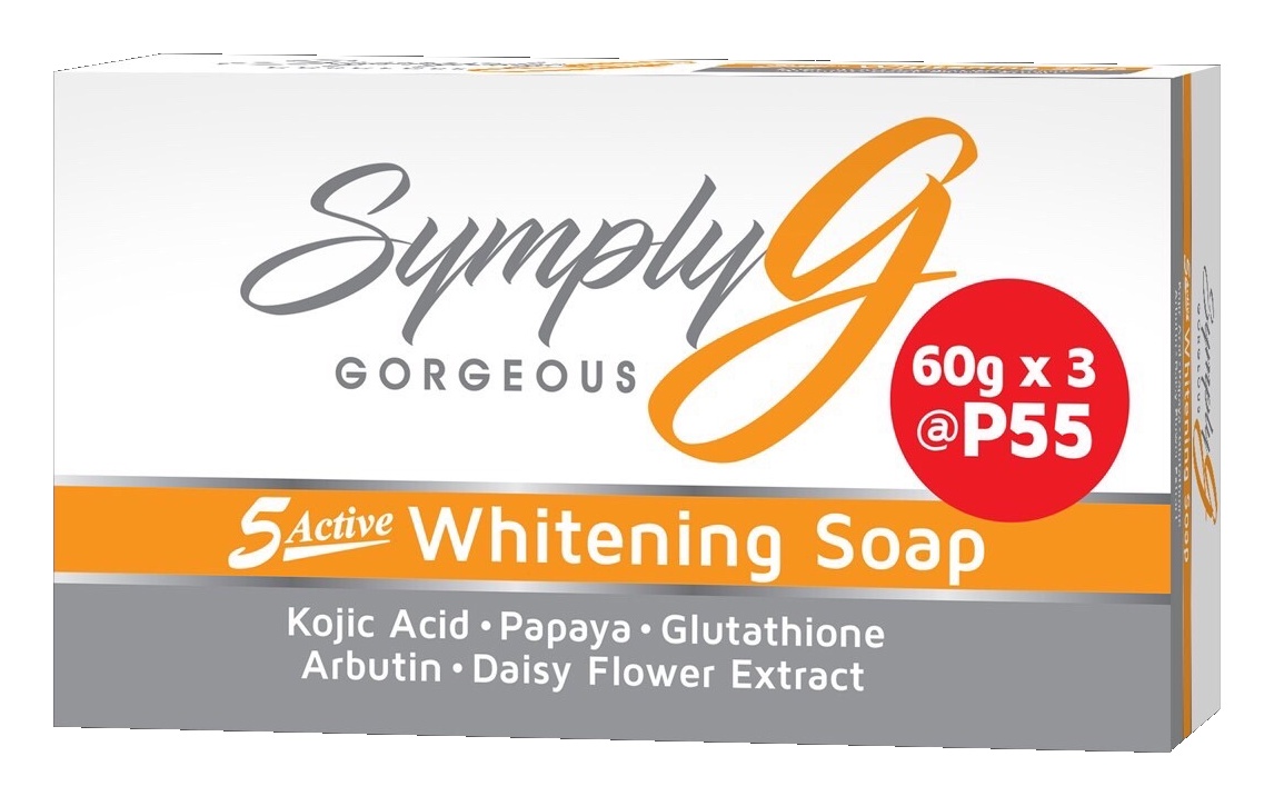 SimplyG 5 Actives Whitening Soap