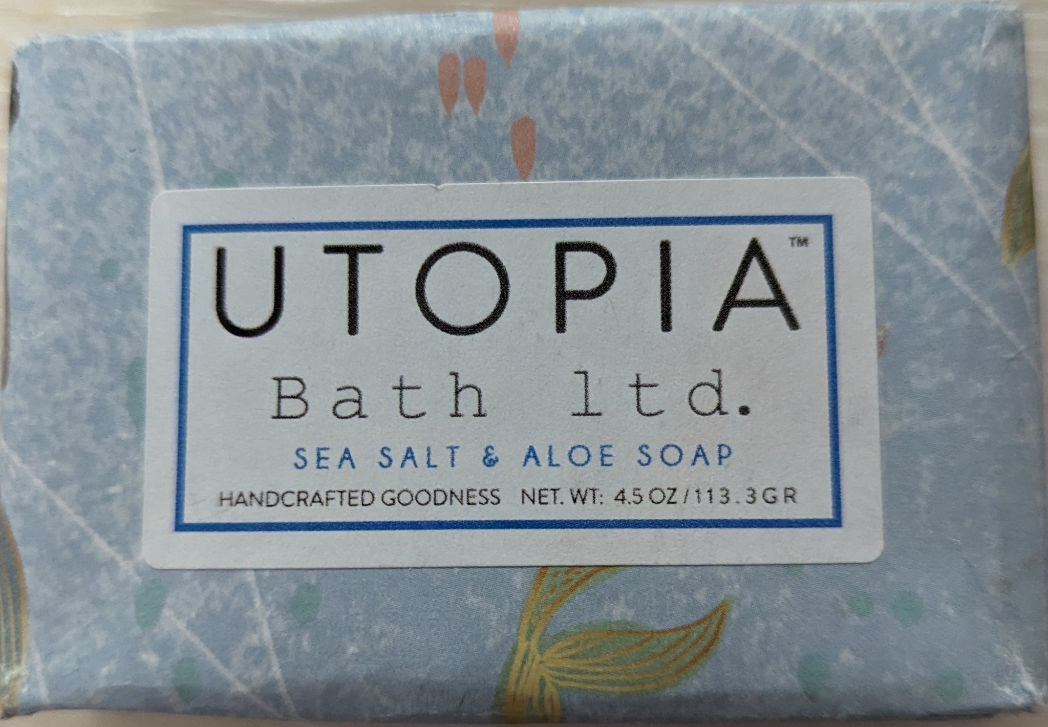 Utopia Bath, LTD Atlantic Sea Salt & Aloe Soap