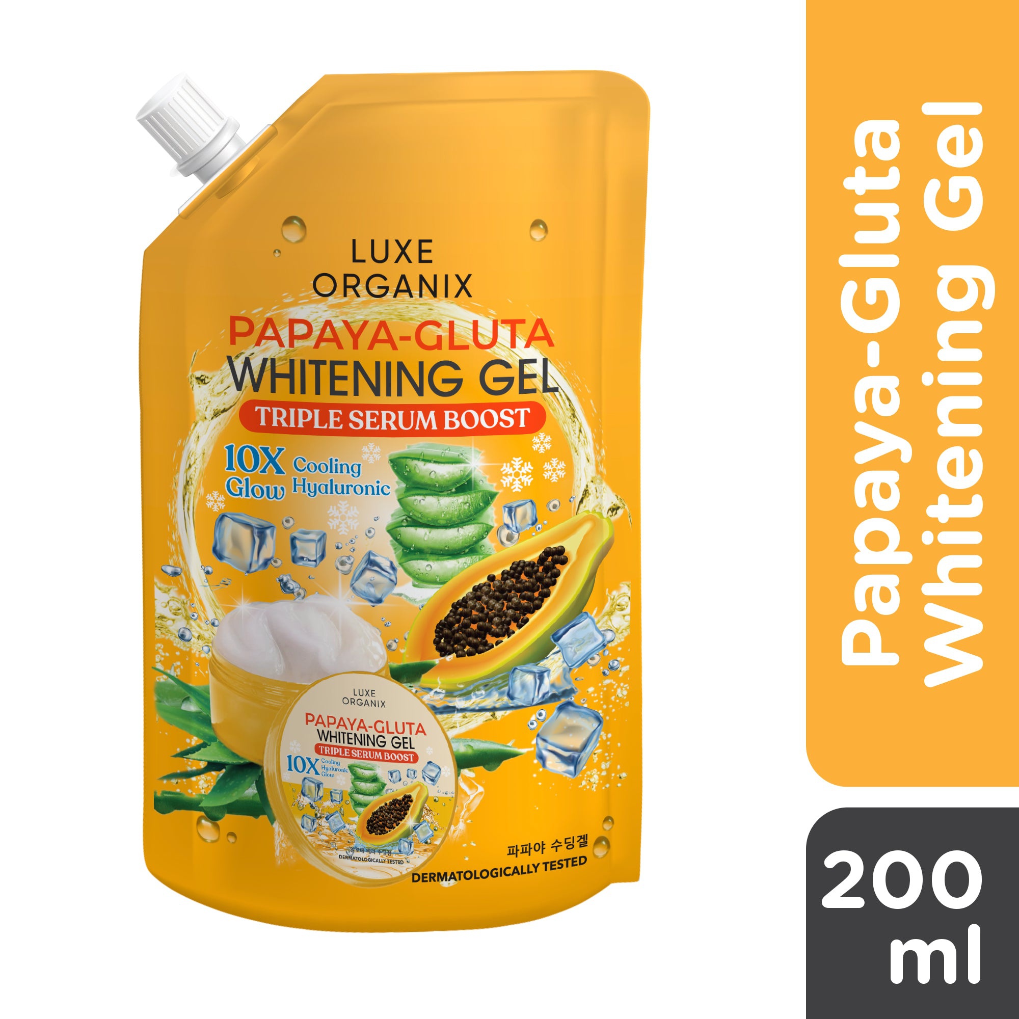 Luxe Organix Papaya And Aloe Vera Soothing Gel