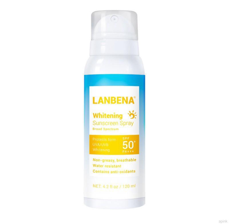 lanbena whitening sunscreen spray