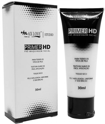 Max Love Primer Hd Pré Maquiagem Facial