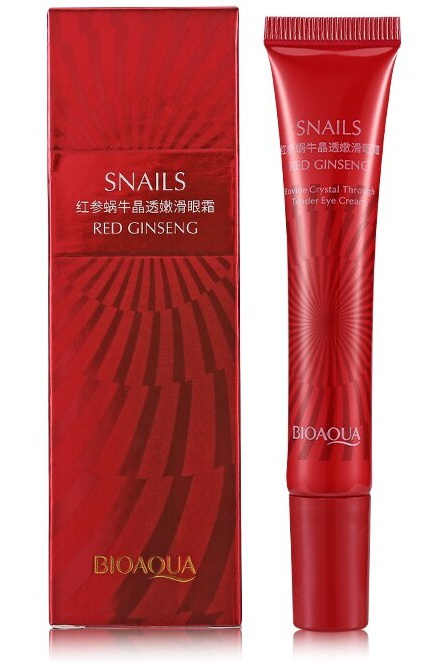 BioAqua Red Ginseng Snail Essence Eye Cream