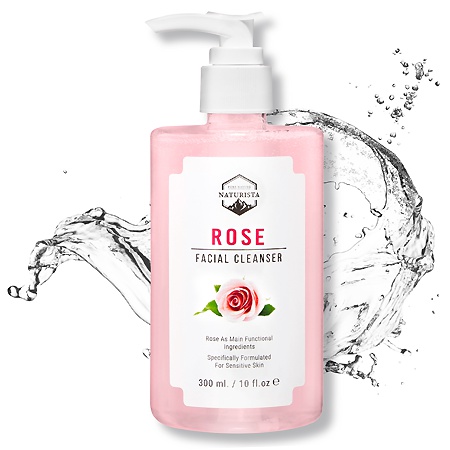 Natural Forever Facial Cleanser Rose Water With Myrrh 160ml Online at Best  Price, Facial Cleanser