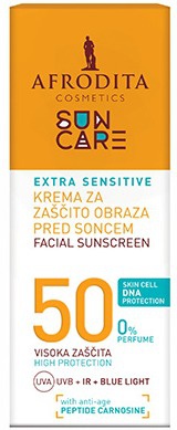 Afrodita Extra Sensitive Facial Sunscreen