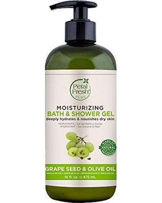 Petal Fresh Moisturizing Bath & Shower Gel Grape Seed & Olive Oil
