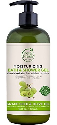 Petal Fresh Moisturizing Bath & Shower Gel Grape Seed & Olive Oil