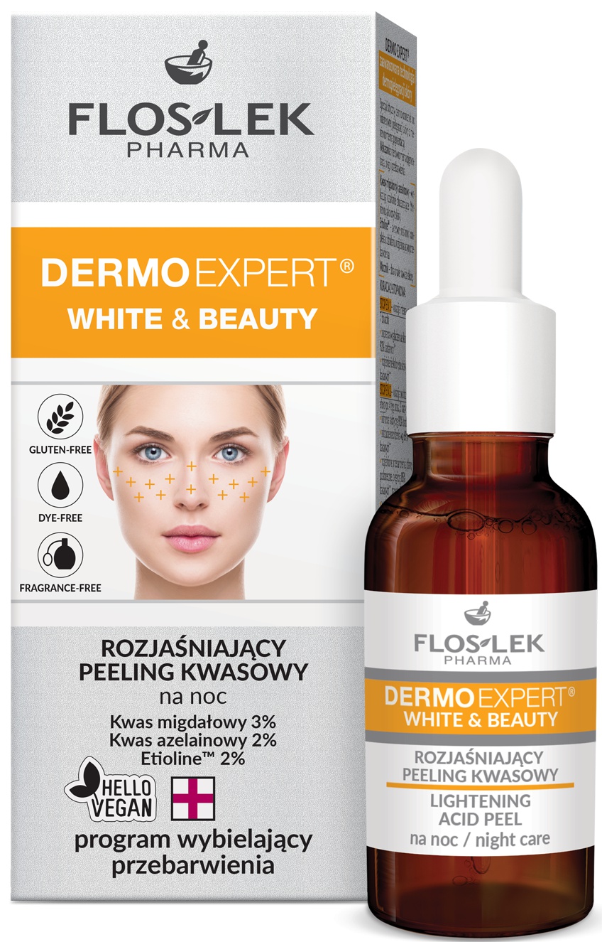 Floslek Dermo Expert White & Beauty Lightening Acid Peel ingredients ...