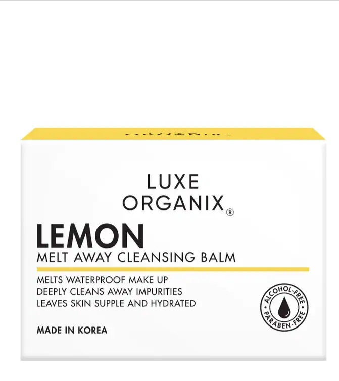 Luxe Organix Lemon Melt Away Cleansing Balm