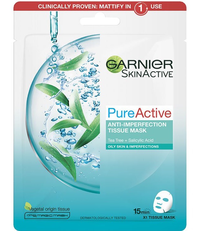 Garnier Pure Active Tissue Mask