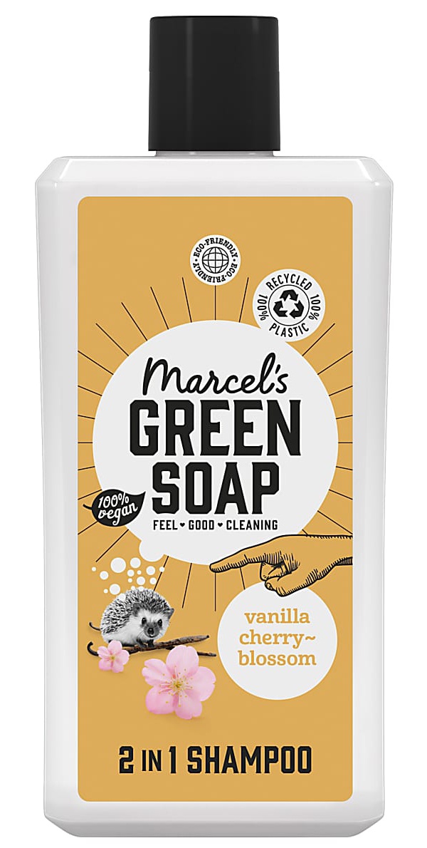 Marcel's Green Soap  2-in-1 Vanilla & Cherry Shampoo