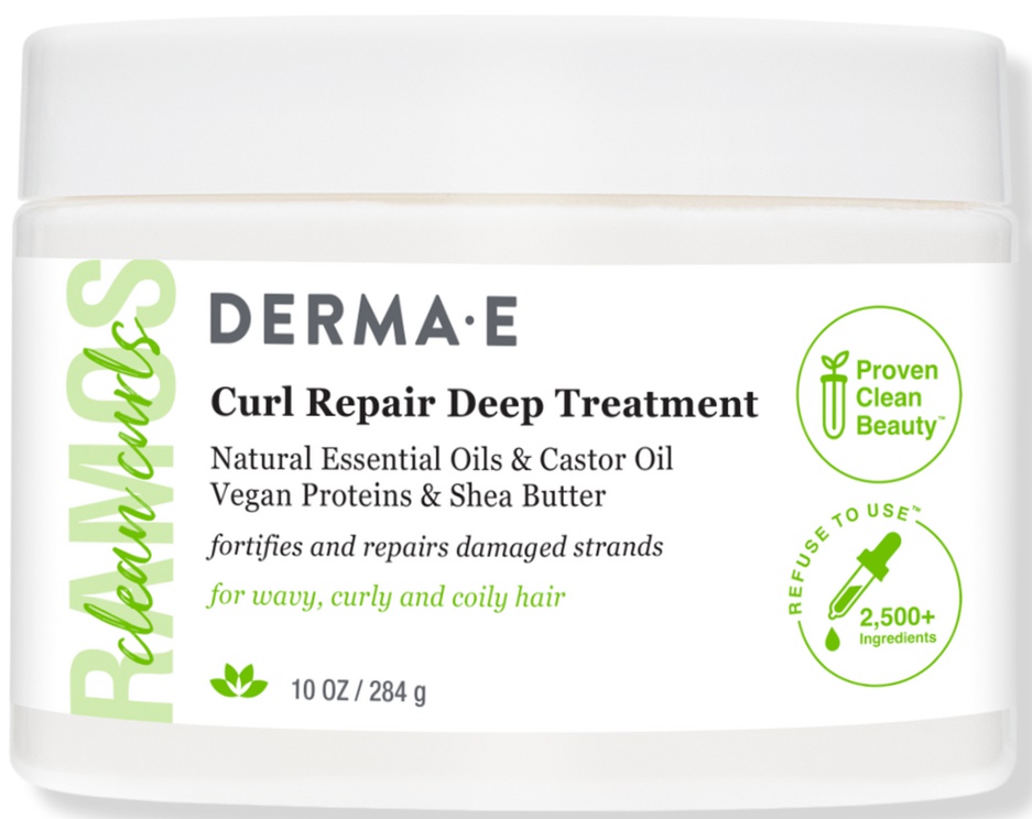 Derma E Alba Ramos Clean Curls Curl Repair Deep Treatment Mask