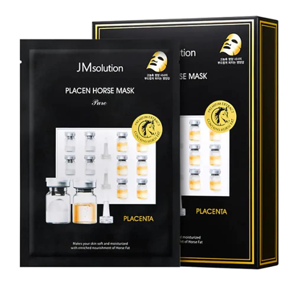JM Solution Placen Horse Mask Pure Placenta