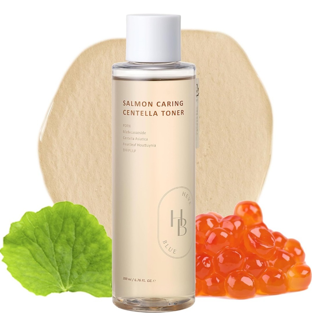 Heveblue Salmon Caring Centella Toner