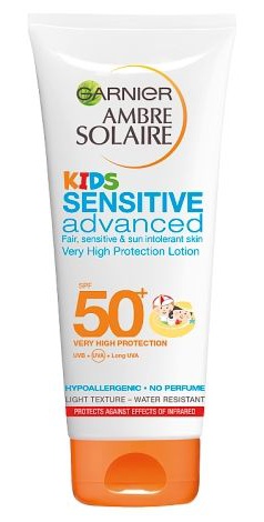 Garnier Ambre Solaire Kids Sensitive Advanced Spf50+ ingredients (Explained)