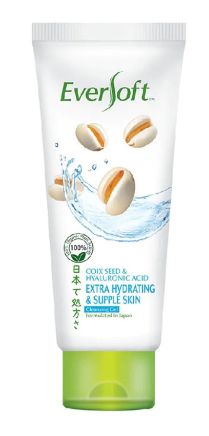 Eversoft Coix Seed & Hyaluronic Acid Cleansing Gel