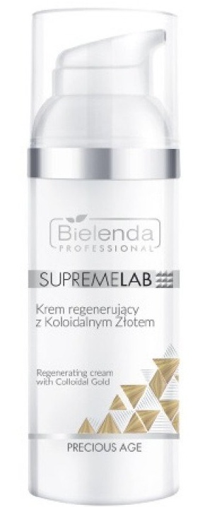 Bielenda Professional Supremelab Precious Age Regenerating Cream With Colloidal Gold