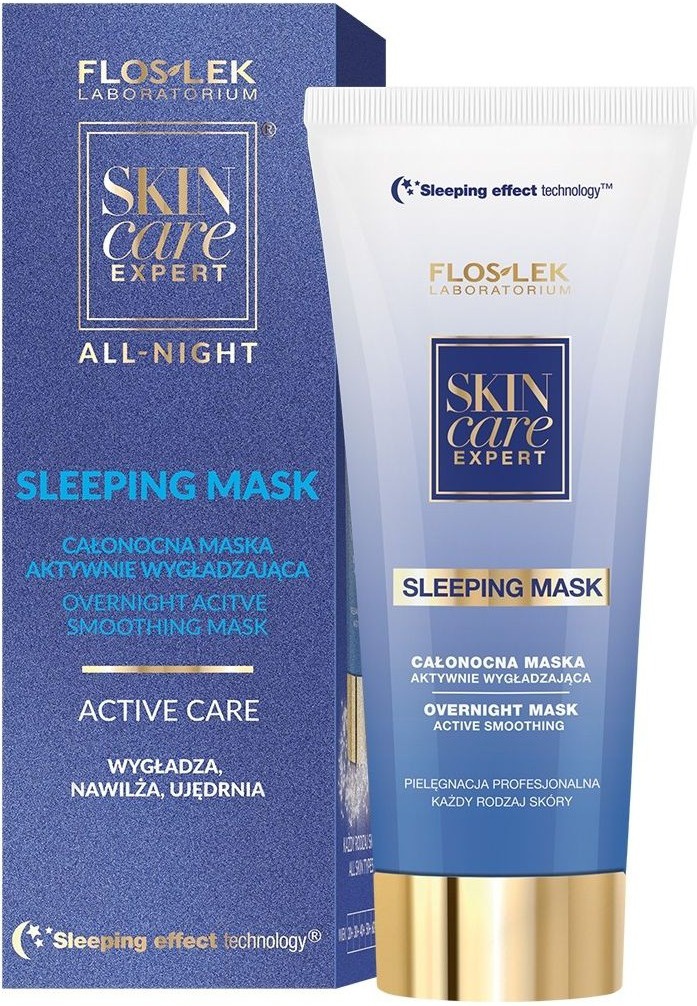 Floslek Skin Care Expert Overnight Active Smoothing Mask