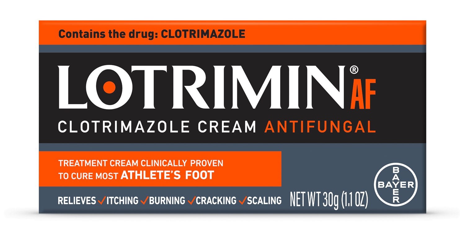 Lotrimin AF Antifungal Clotrimazole Cream