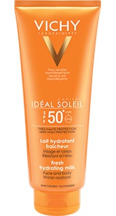 Vichy Ideal Soleil Face & Body Hydrating Milk Spf 50