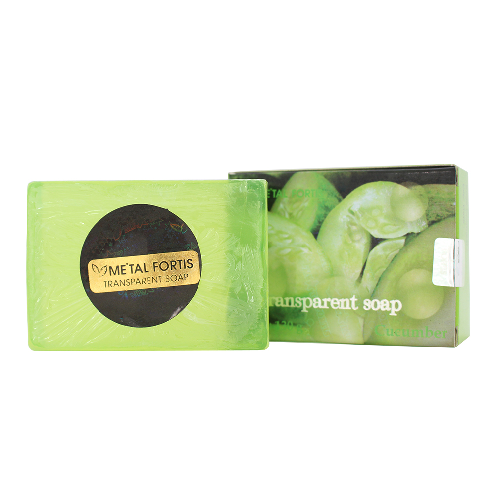 Metal Fortis Transparent Soap Cucumber