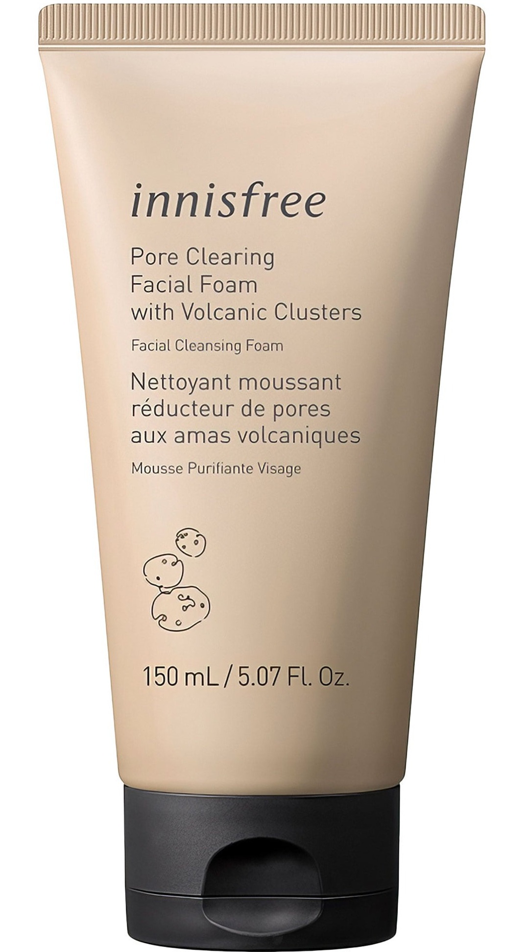 innisfree Pore Clearing Facial Foam With Volcanic Clusters