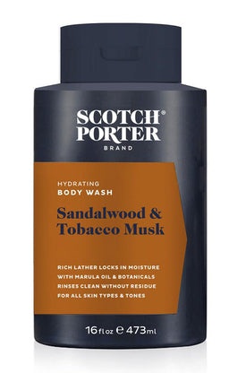 Scotch Porter Hydrating Body Wash | Sandalwood & Tobacco Musk