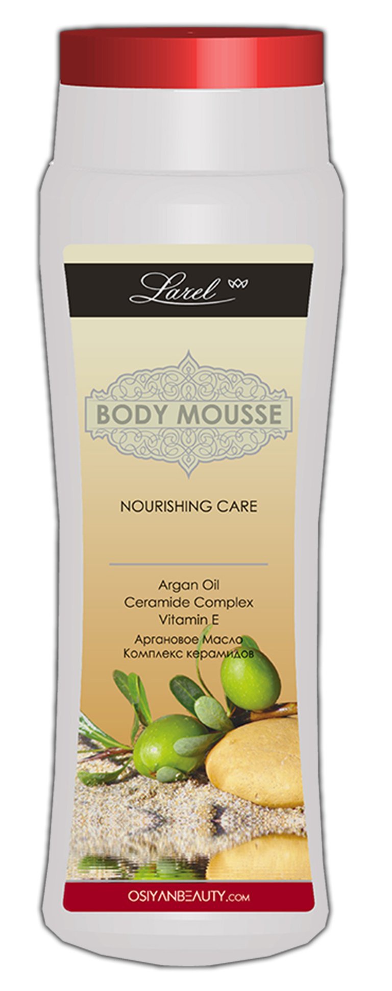 Larel Body Mousse With Argan Oil And Ceramide Complex