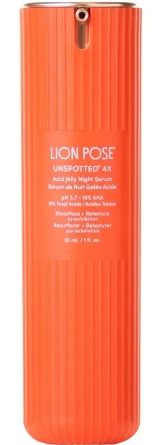 Lion Pose Unspotted 4x Dark Spot + Hyperpigmentation AHA Serum