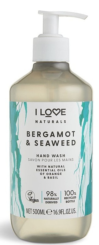 I Love Naturals Hand Wash Bergamot & Seaweed