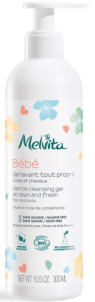MELVITA Bébé Gentle Cleansing Gel all clean and fresh
