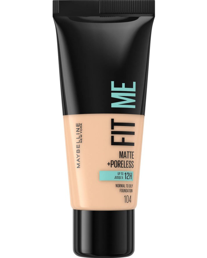 Maybelline Fit Me Matte & Poreless Foundation (tube)