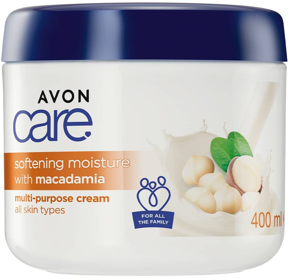 Avon Care Softening Moisture Multi-Purpose Cream With Macadamia