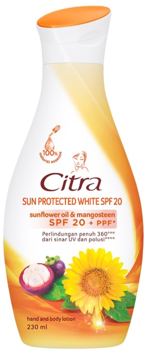 Citra Hand & Body Lotion Sun Protected Glow SPF 20