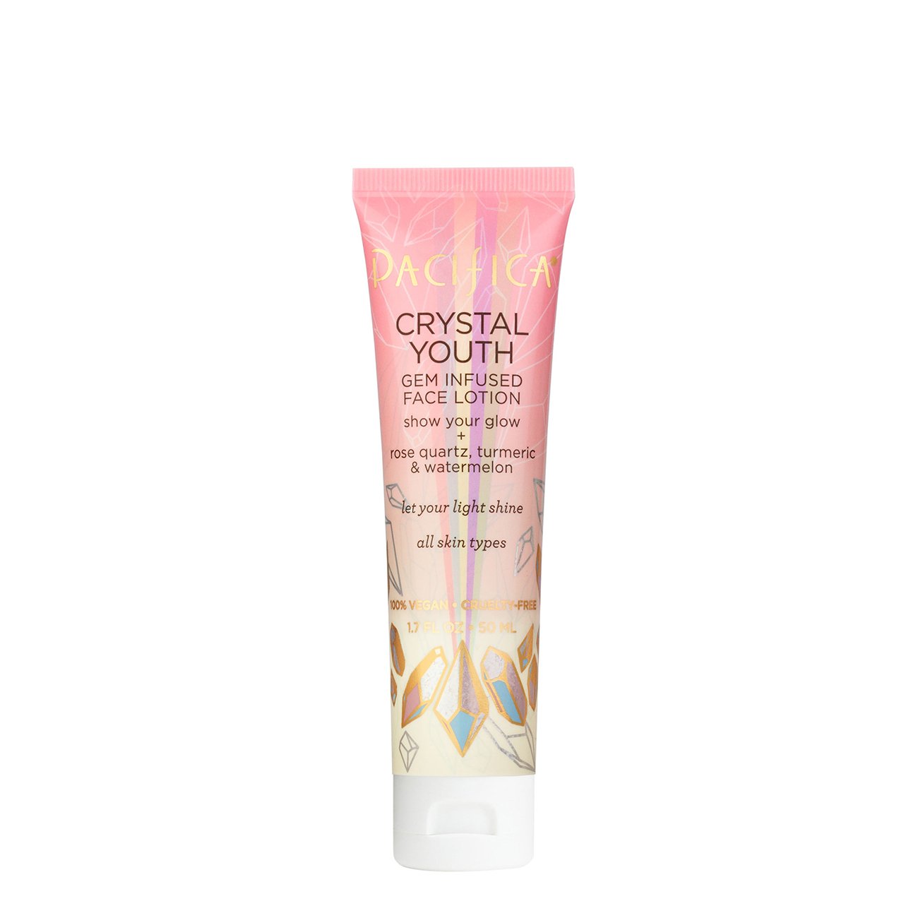 Pacifica Crystal Youth Gem Infused Face Lotion