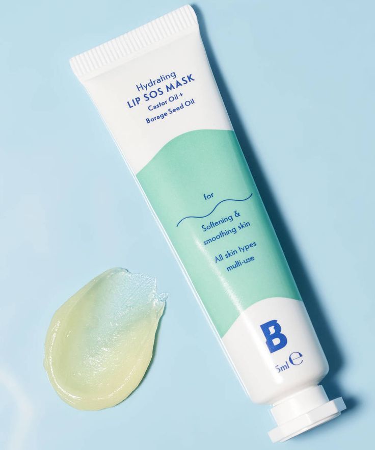 Beauty Bay Hydrating Lip SOS Mask With Castor Oil And Borage Seed Oil