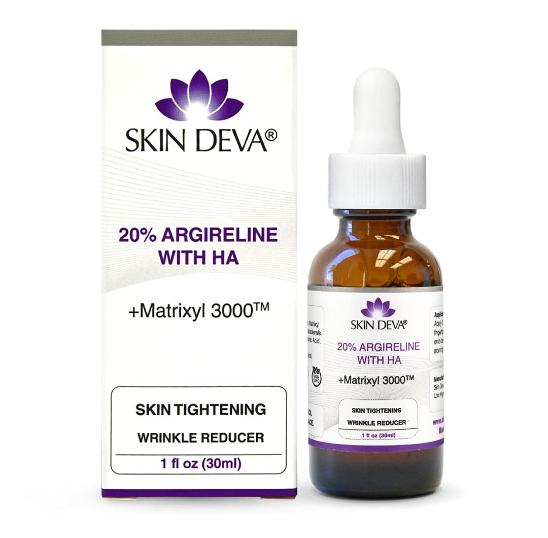 SKIN DEVA 20% Argireline Serum With Matrixyl 3000 Pure Hyaluronic Acid Serum