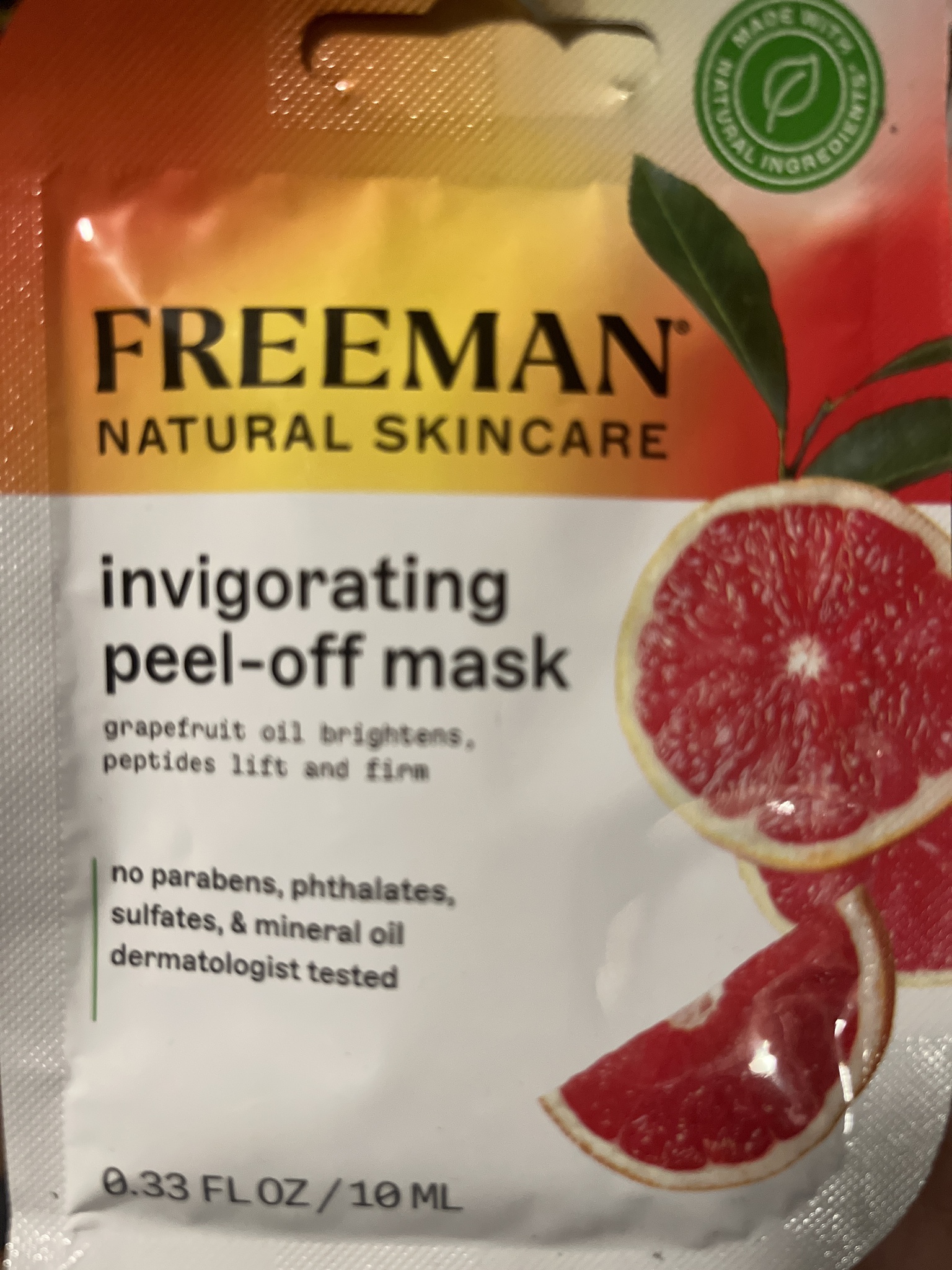 Freeman Invigorating Peel-off Mask