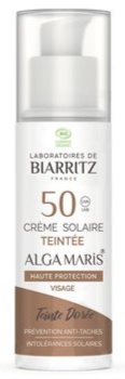 Laboratoires de Biarritz SPF50 Tinted Sun Cream - Gold