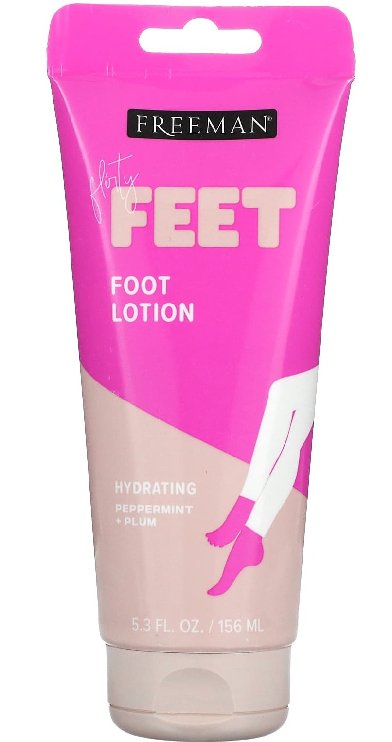 Freeman Flirty Feet Hydrating Peppermint & Plum Foot Lotion