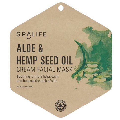 Spalife Aloe And Hemp Seed Oil Mask