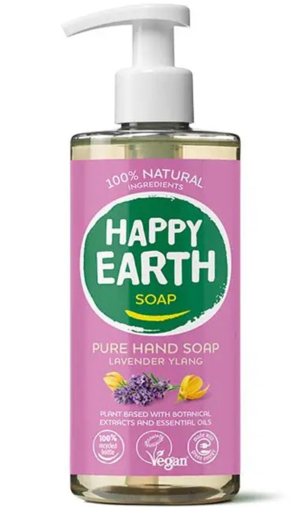 Happy Earth Natuurlijke Handzeep Lavender Ylang