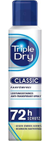 Triple dry Anti Transpirant Spray