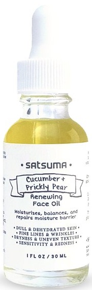 Satsuma Beauty Cucumber & Prickly Pear Healing Face Oil